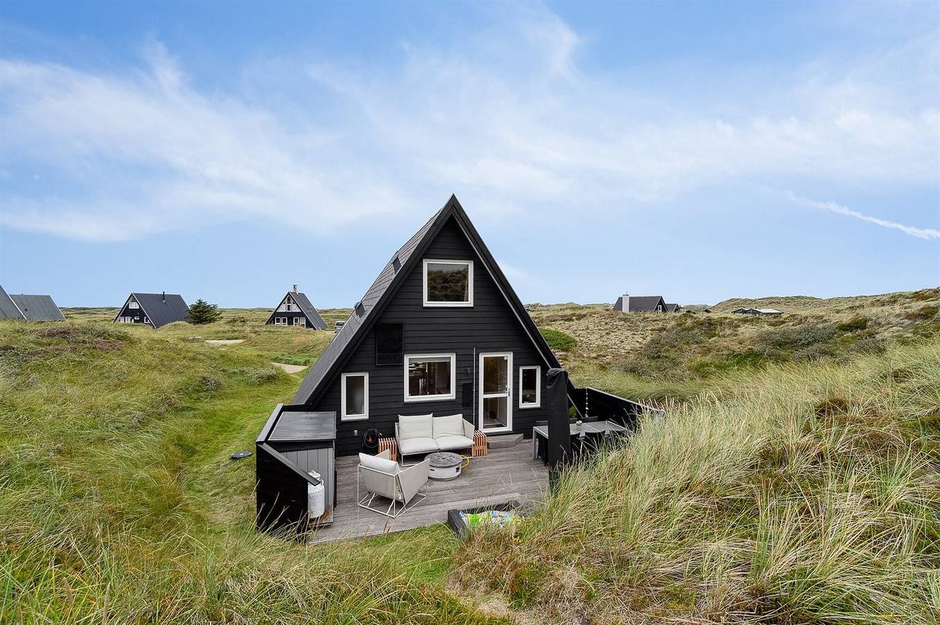 Pet friendly home in Pandrup with house sea view in Blokhus, Jammerbugt