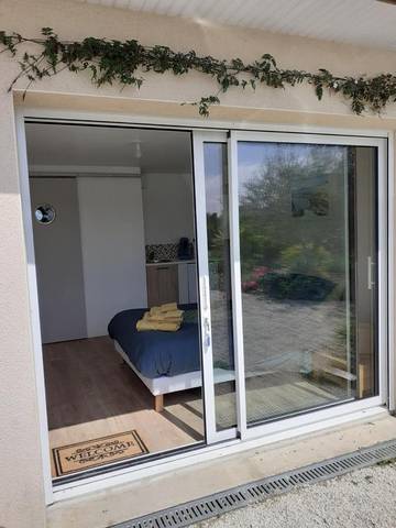 Maison d’hôte pour 2 personnes, avec terrasse à Pleumeur-Bodou