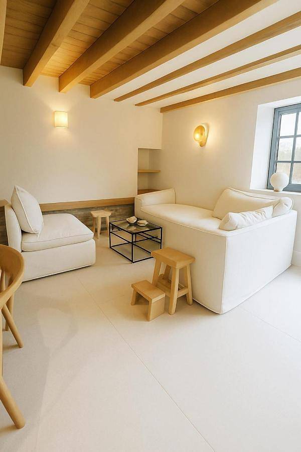 Location de vacances pour 8 personnes, avec jardin ainsi que sauna et terrasse, animaux acceptés dans Plage De La Chatiere Conjux - 4