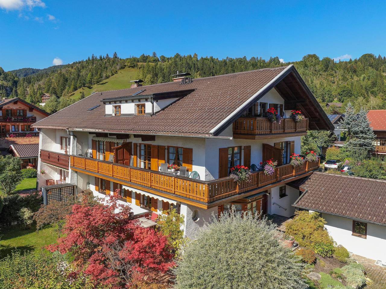 Appartement de vacances entier, Appartement, douche, Wc, 1 chambre in Mittenwald, Alpes bavaroises