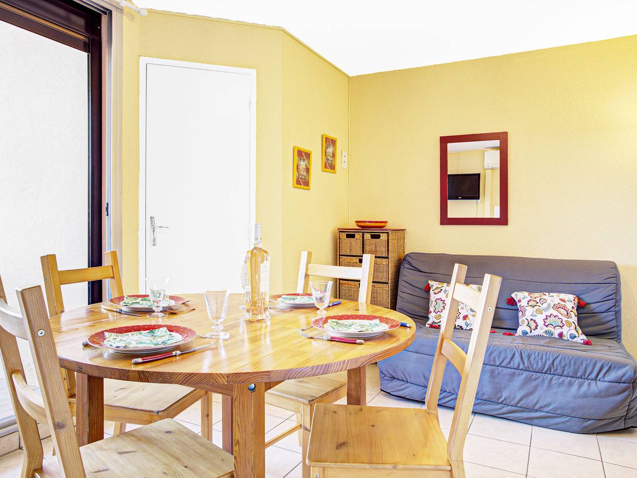 Appartement De Vacances pour 4 Personnes dans Canet-en-Roussillon, Région de Perpignan