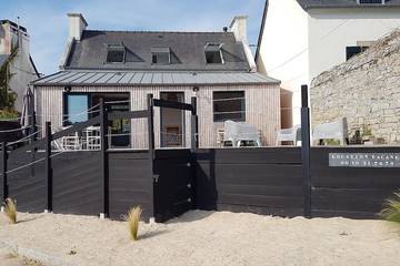 Gîte pour 6 personnes, avec jardin et jacuzzi à Plouezoc'h
