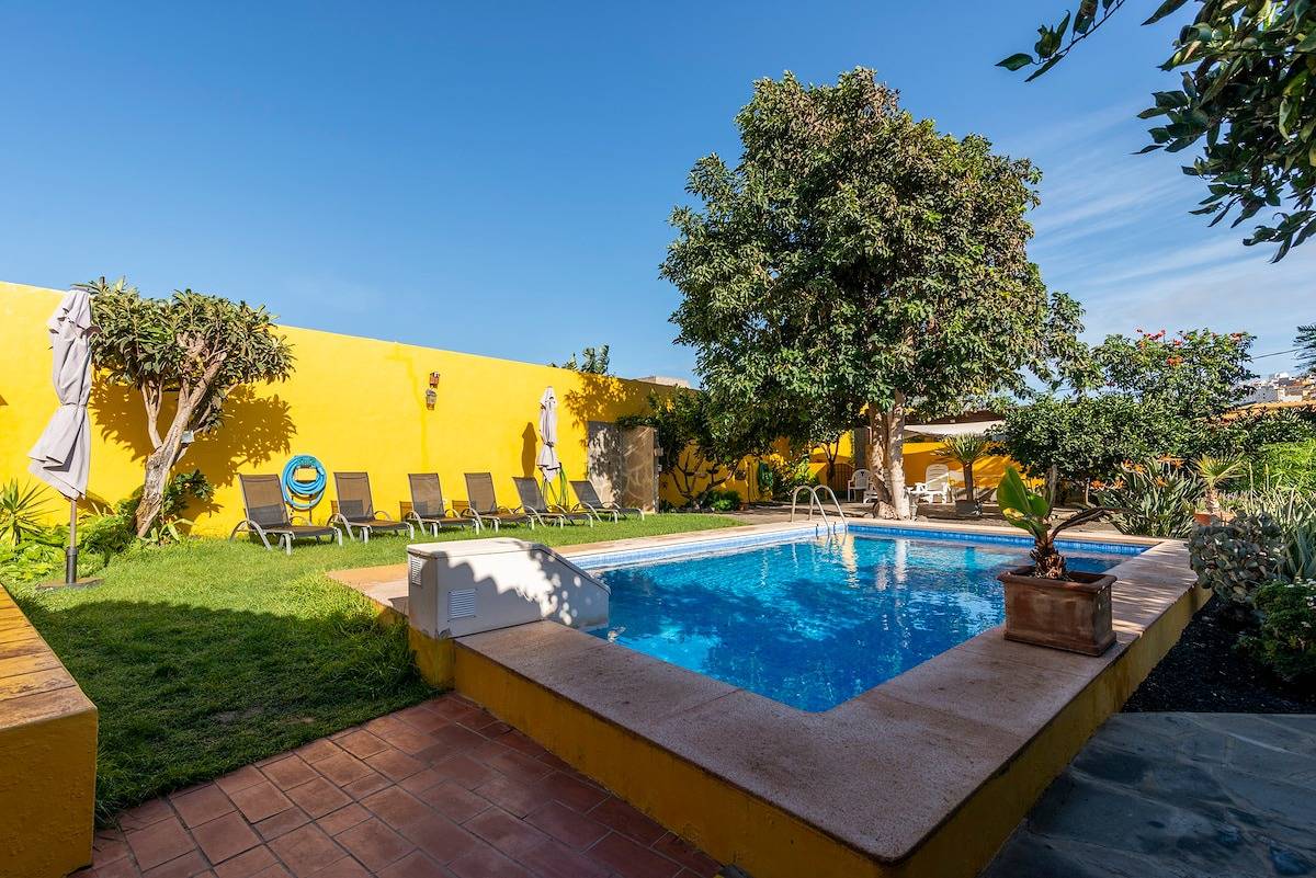 Villa Gáldar Cuchufleta piscina Bbq Parking Privado in Gáldar, Grande Canarie du Nord