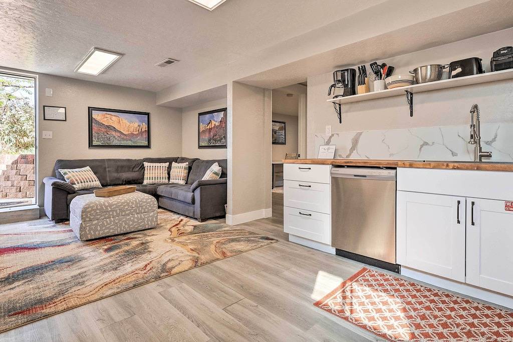 Ganze Wohnung, Hot Tub & Fire Pit: 'Zion Haven' in Hurricane! in Hurricane, Zion Nationalpark