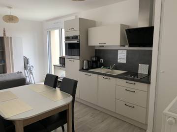 Appartement De Vacances pour 4 Personnes dans Fort-Mahon-Plage, Parc naturel régional de la Baie de Somme Picardie Maritime, Photo 1