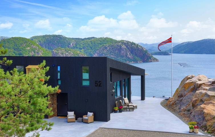 Dom dla 8 osób, z Taras i Ogród w Norwegia