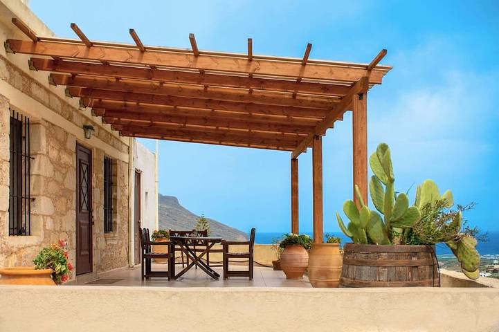 Ferienwohnung für 4 Personen, mit Terrasse, mit Haustier in Kissamos Gemeinde