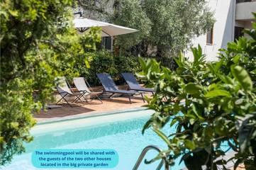 Villa mit pool für 4 Personen, mit Ausblick und Pool sowie Garten in Palermo