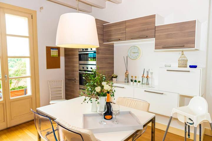 Appartamento per 4 persone, con balcone e panorama in Adro