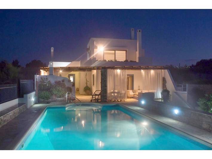 Ferienhaus für 7 Personen, mit Pool und Garten sowie Ausblick - 1