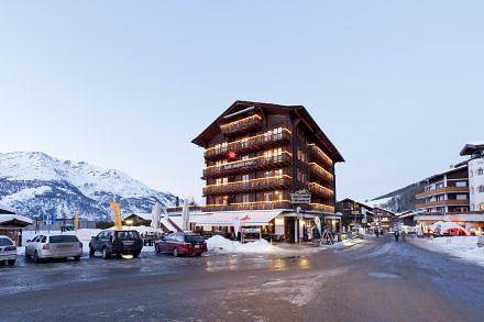Hotel für 2 Personen, mit Balkon und Whirlpool sowie Sauna in Grächen