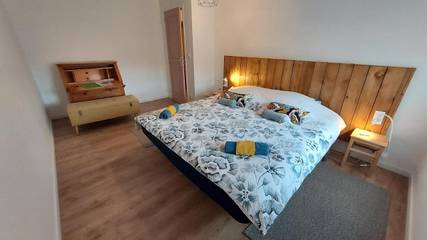 Chambre d’hôte pour 5 personnes, avec balcon et jardin à Brullioles