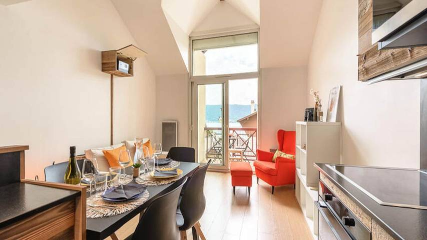 Appartement de vacances pour 5 personnes, avec balcon