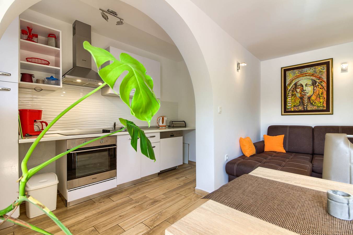 Villa für 8 Personen mit Terrasse in Valtura, Südküste Istrien