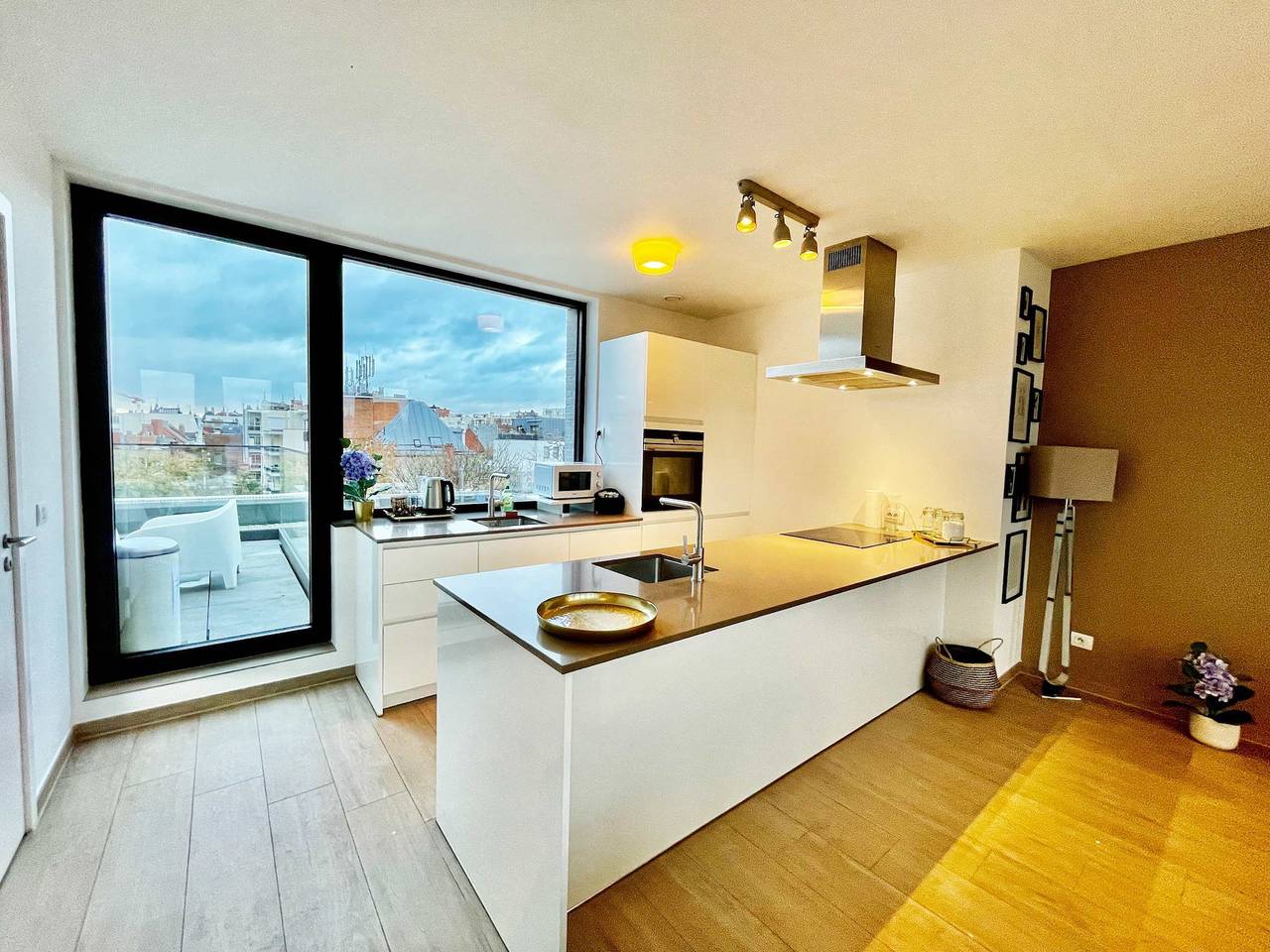 Geheel appartement, Schitterend penthouse in Antwerpen vlakbij Hub in Antwerpen, Antwerpen en omgeving
