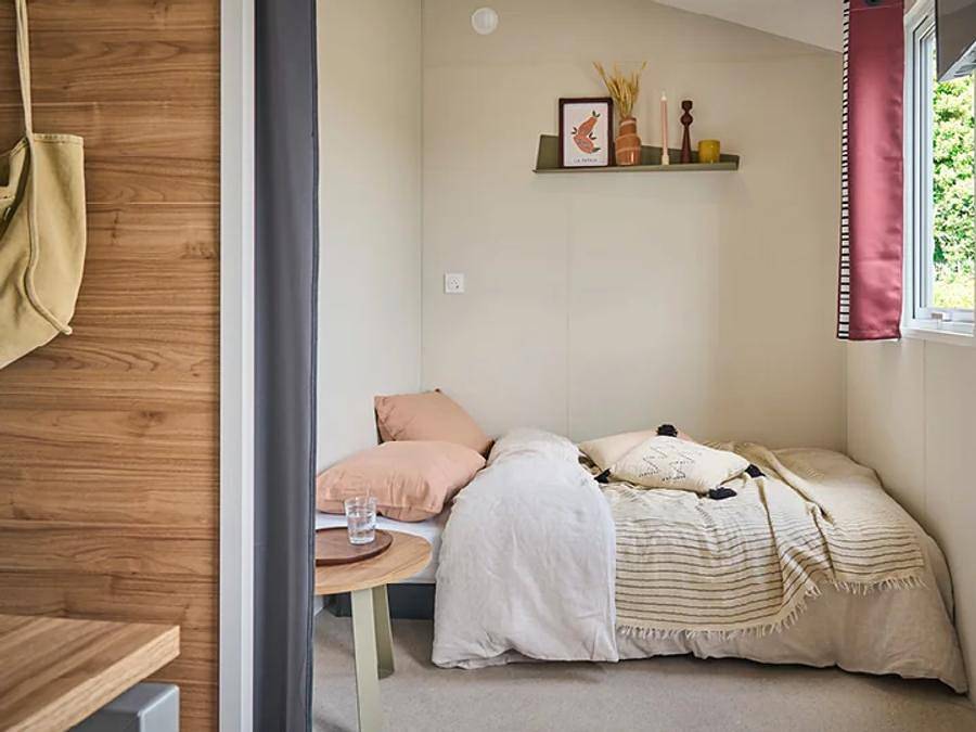 Camping La Vallée des Vignes - Mobile home 6 persons - Mobil Home Aqua 2ch 4/6pers Terrace Semi-covered Tv in Concourson-sur-Layon, Loire Valley