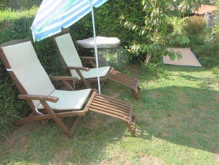 Maison de campagne pour 2 personnes, avec jardin ainsi que vue et terrasse à Noia - 4