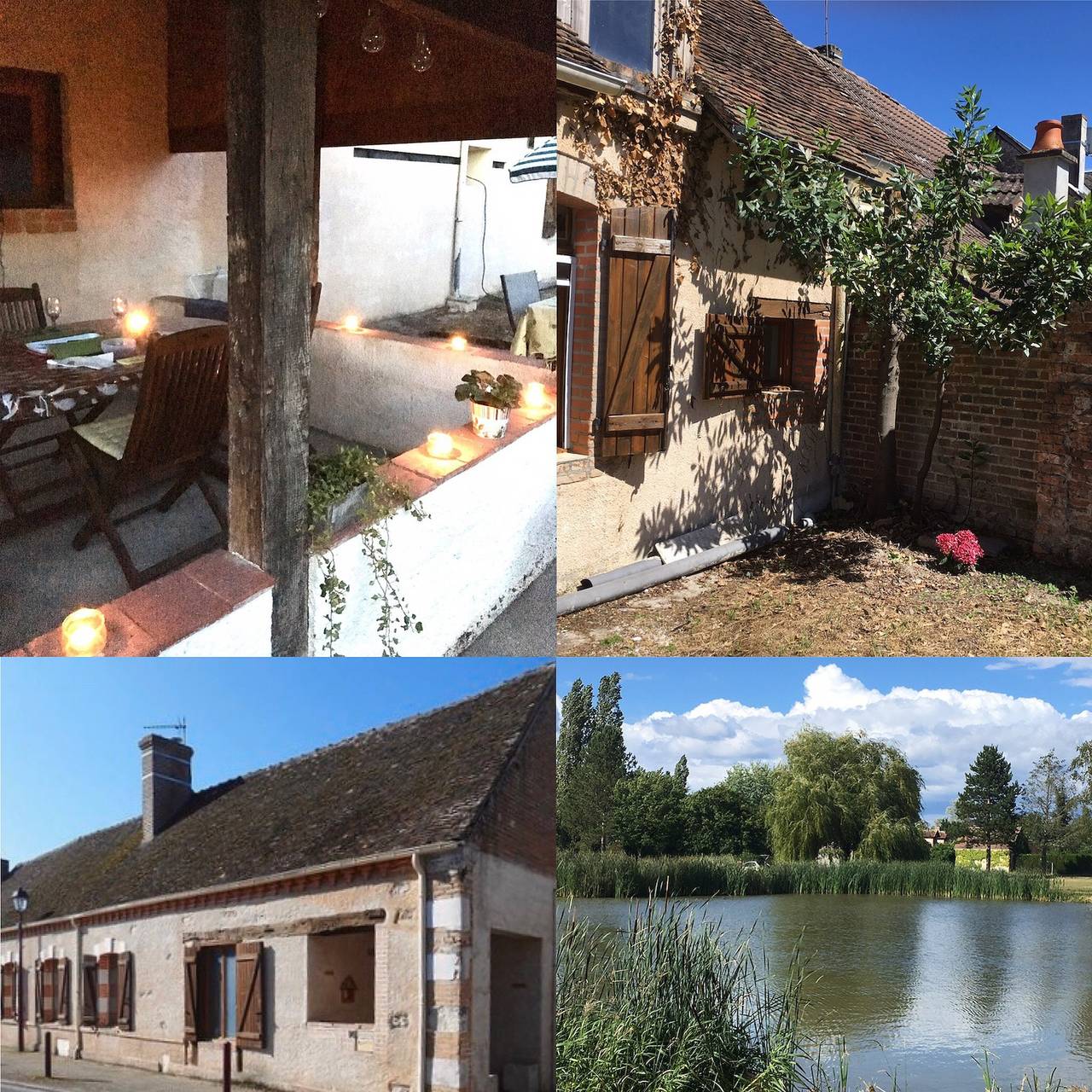 Belle longère  in Marcilly-en-Gault, Sologne