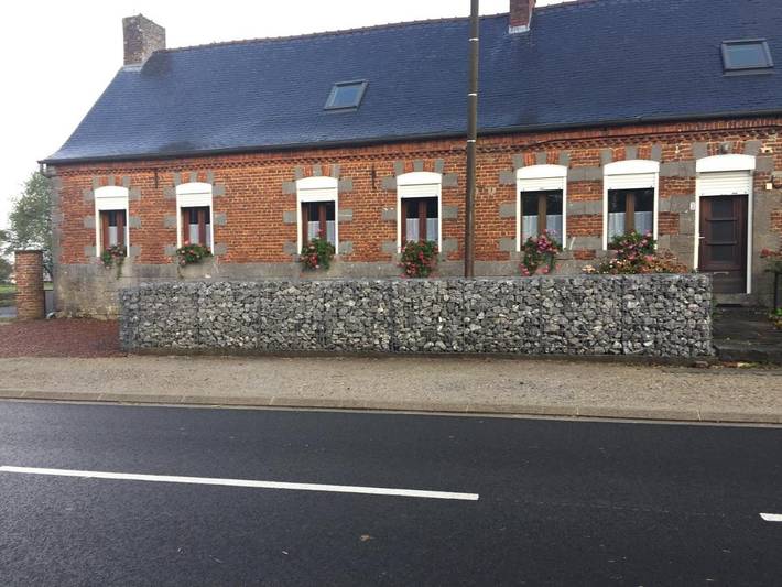 Gîte pour 7 personnes, avec jardin et vue, animaux acceptés à Clairfayts