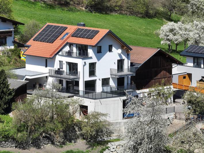 Ferienwohnung für 2 Personen, mit Terrasse und Ausblick