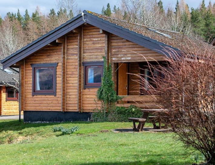 Holiday rental for 8 people, with Hot tub and Terrace as well as Sauna and Lake view in Cairngorms National Park
