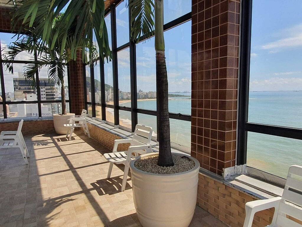 Ganze Wohnung, Maravista apartment facing the sea with whirlpool and swimming pool... in Vila Velha, Região Metropolitana da Grande Vitória