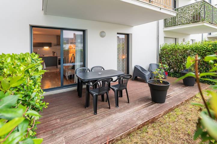 Location de vacances pour 4 personnes, avec Jardin