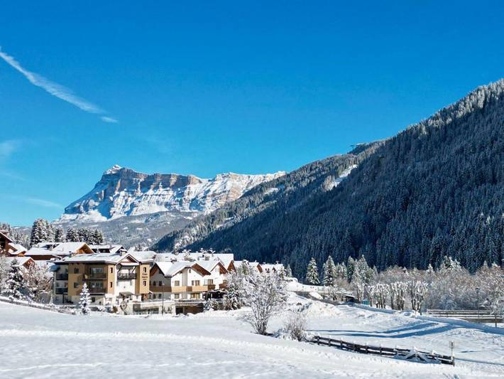Ferienwohnung für 5 Personen, mit Ausblick und Sauna sowie Terrasse in Corvara in Badia