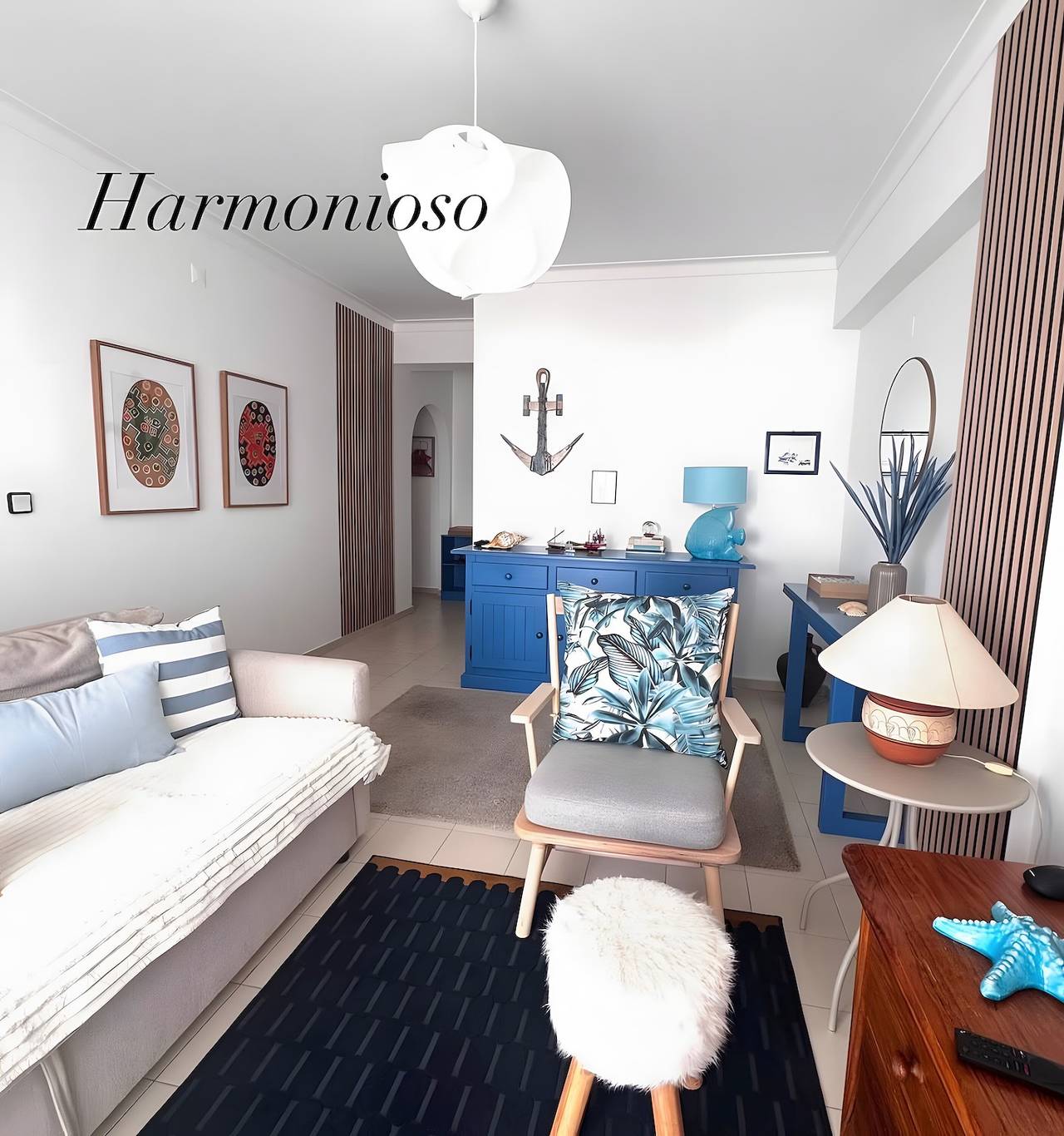 Ganze Wohnung, Apartment „Casa Da Âncora“ mit Meerblick, Wlan und Klimaanlage in Armação de Pêra (costa), Armação de Pera