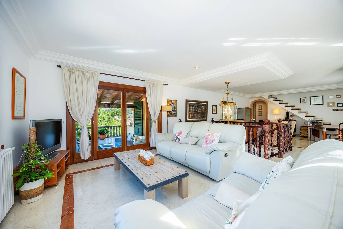 Ferienhaus 'Son Apiana' mit Bergblick, Wi-Fi und Klimaanlage in Mancor de la Vall, Mallorca Inselmitte