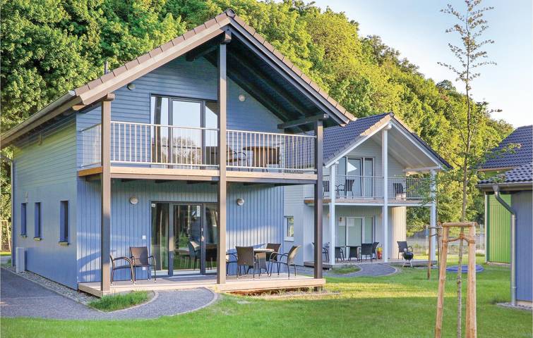 Ferienhaus für 8 Personen, mit Terrasse und Garten sowie Sauna und Ausblick in Thale