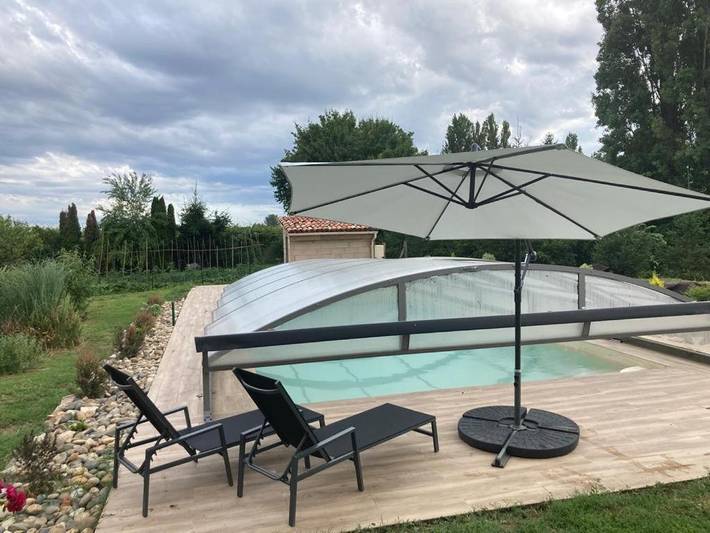 Appartement de vacances pour 6 personnes, avec jardin ainsi que vue et piscine dans le Tarn-et-Garonne - 4