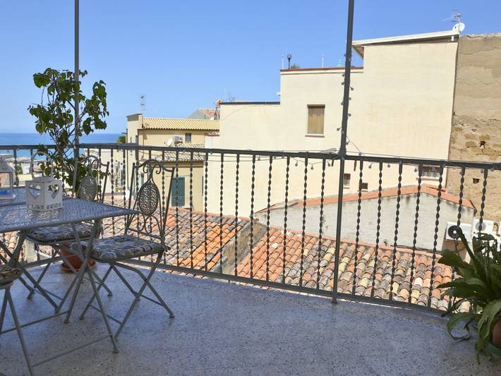 Apartamento entero, Griechische Terrasse in Cefalú, Cefalù (Municipio)