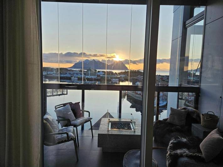 Appartement de vacances pour 5 personnes, avec balcon et vue