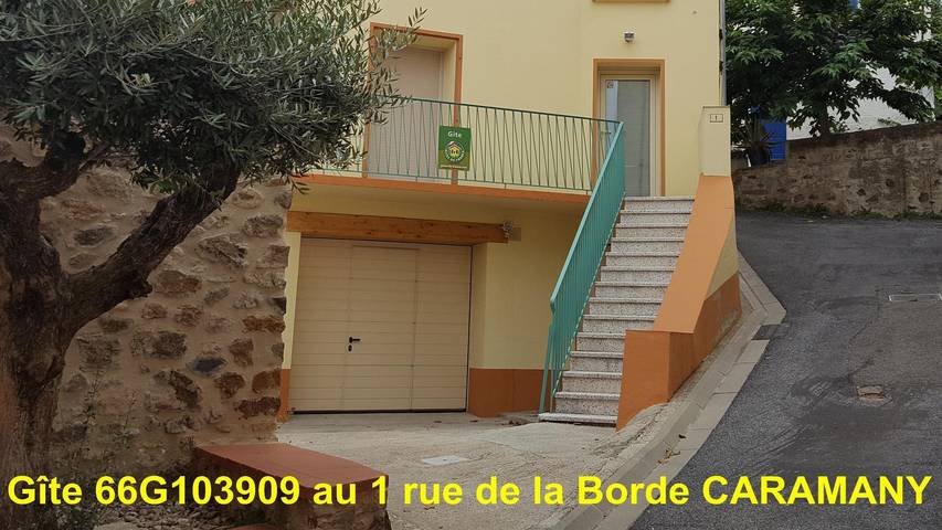 Gîte pour 4 personnes, avec terrasse