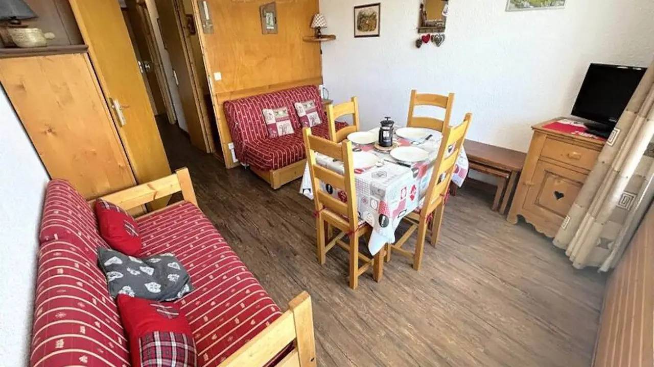 Apartamento vacacional entero, Ferienwohnung für 4 Personen (26 m²) in Hauteluce in Les Saisies, Albertville region