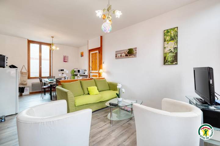 Gîte pour 4 personnes, avec Vue