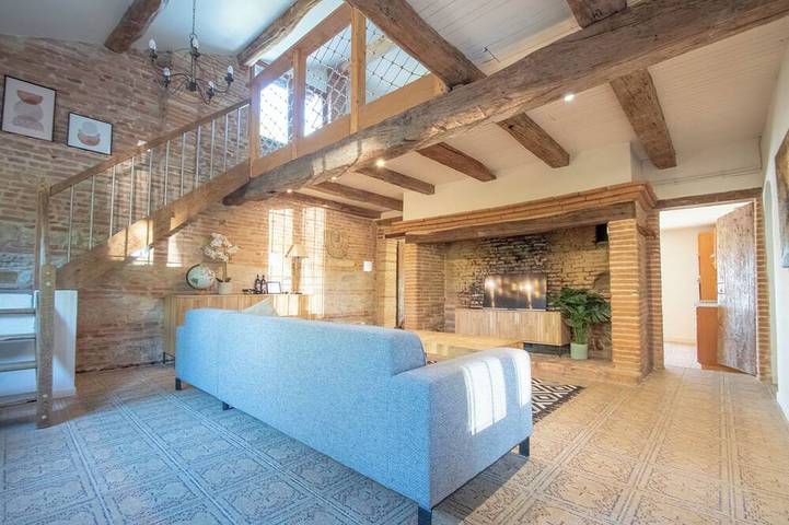 Gîte pour 9 personnes, avec piscine et jardin à Monclar-de-Quercy - 3