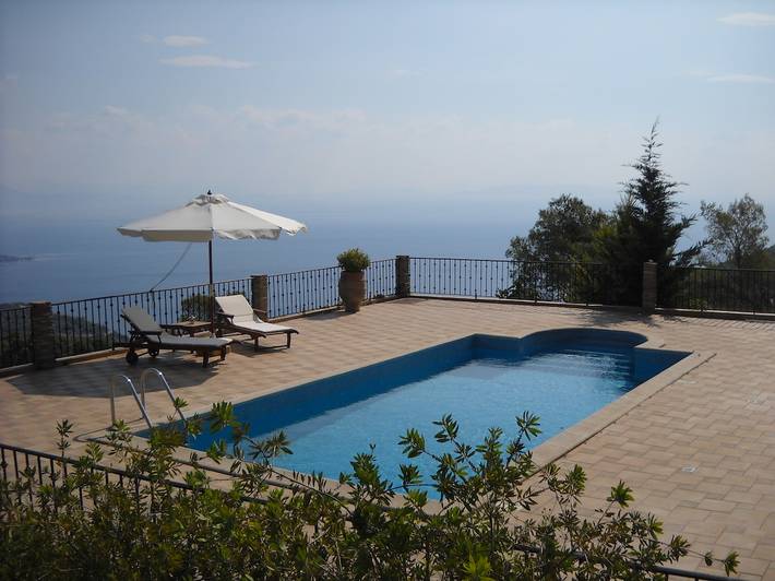 Villa mit pool für 7 Personen, mit Meerblick und Garten sowie Ausblick in Griechenland - 2