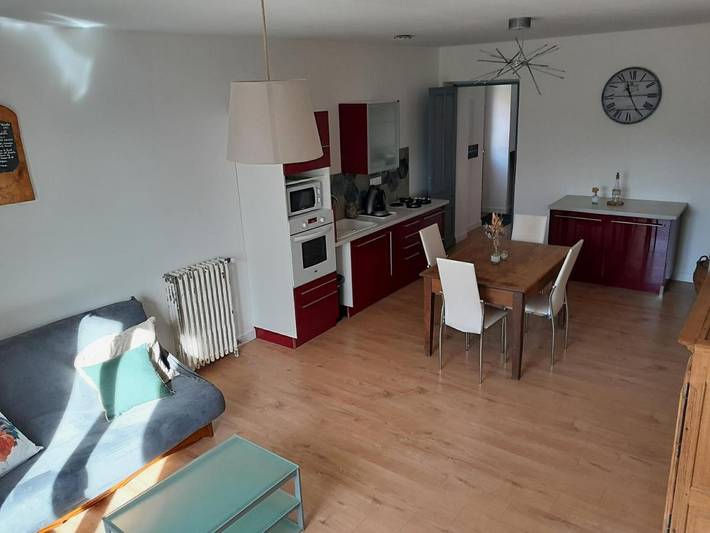 Gîte pour 4 personnes, avec vue, animaux acceptés dans Blandin - 4