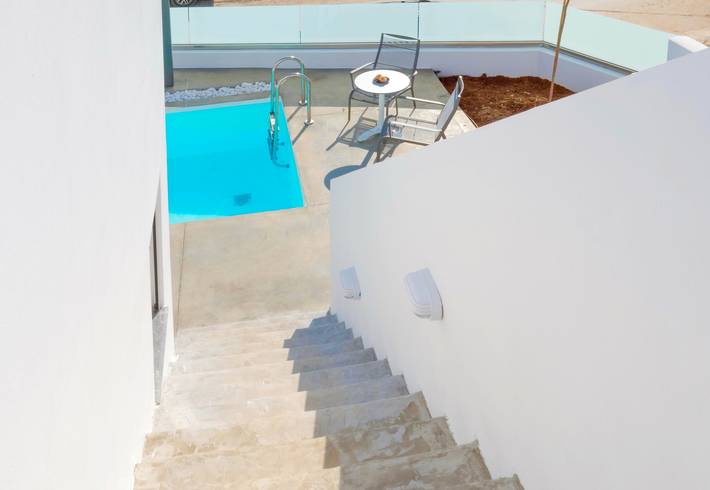 Location de vacances pour 4 personnes, avec terrasse dans Agia Pelagia - 4