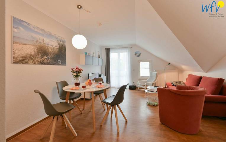 Apartamento de vacaciones para 4 personas, con vistas al lago y balcón - 1