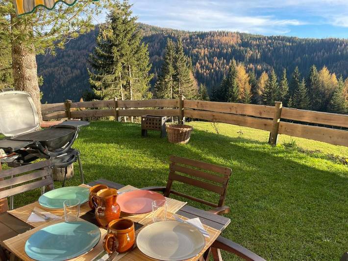 Chalet für 8 Personen, mit Garten und Ausblick - 1