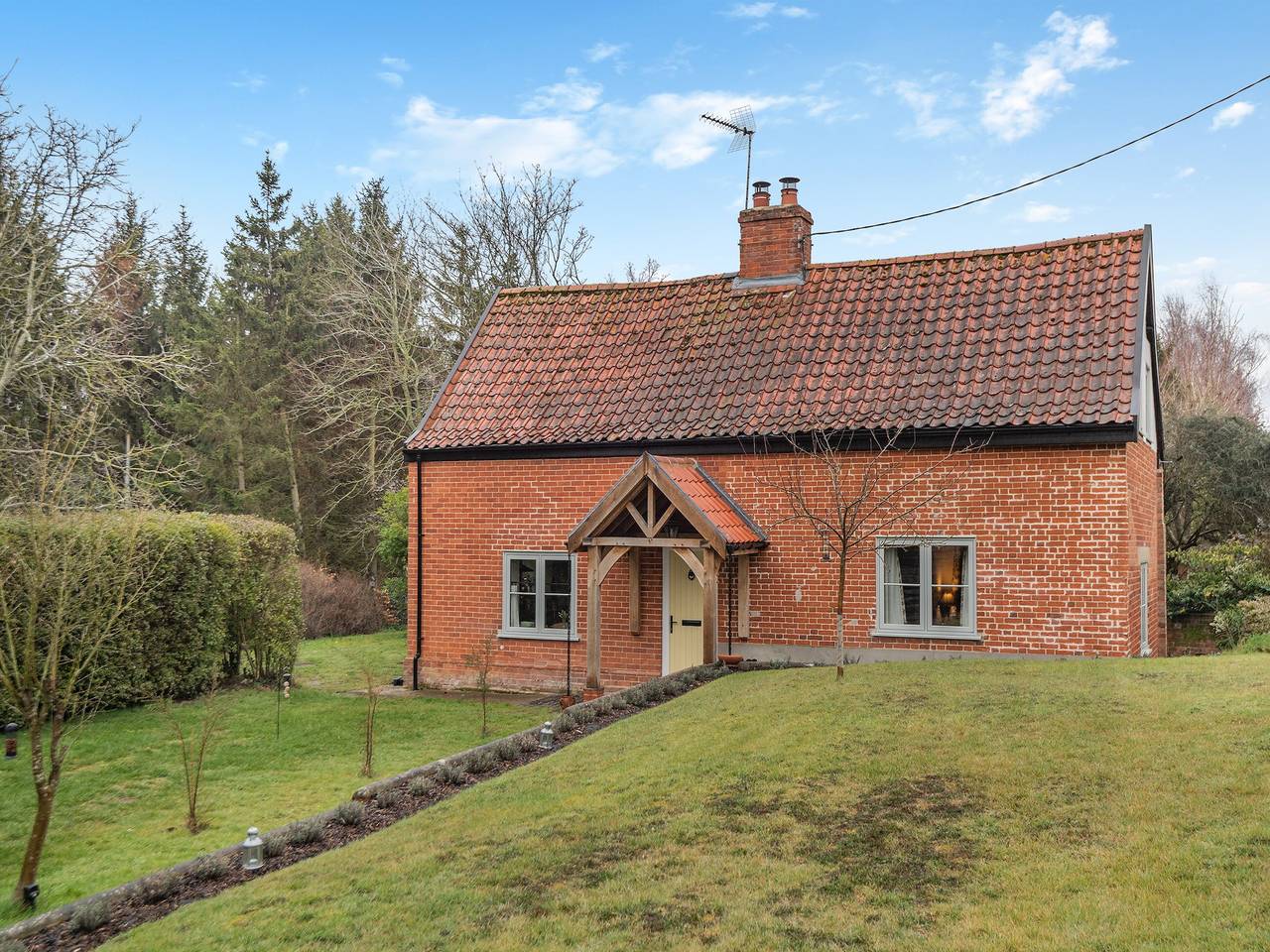 Hill Farm in Suffolk