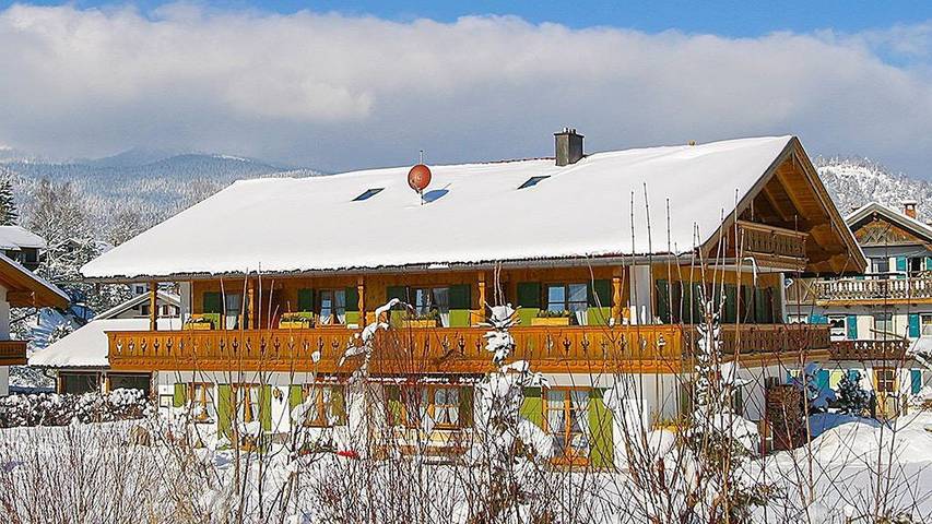 Ferienwohnung für 2 Personen, mit Balkon in Krün - 3