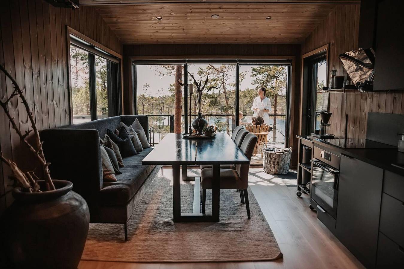 Lodge für 6 Personen mit Whirlpool in Iveland