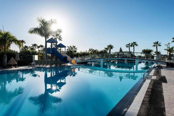 Bungalow voor 10 personen, met sauna en tuin in Playa Blanca