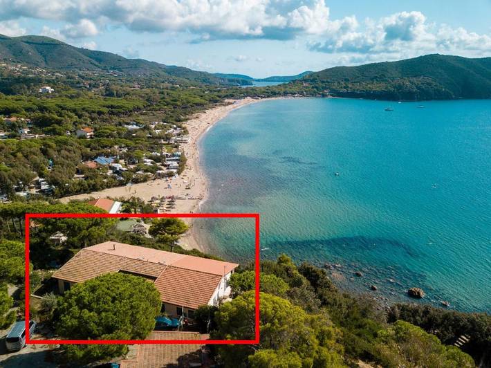 Ferienwohnung für 2 Personen, mit Ausblick und Terrasse in Lacona