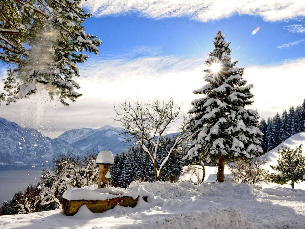 Apartment am Ferienhof Margarethengut am Attersee - Ferienwohnung Mondsee in Salzkammergut-Berge, Unterach am Attersee