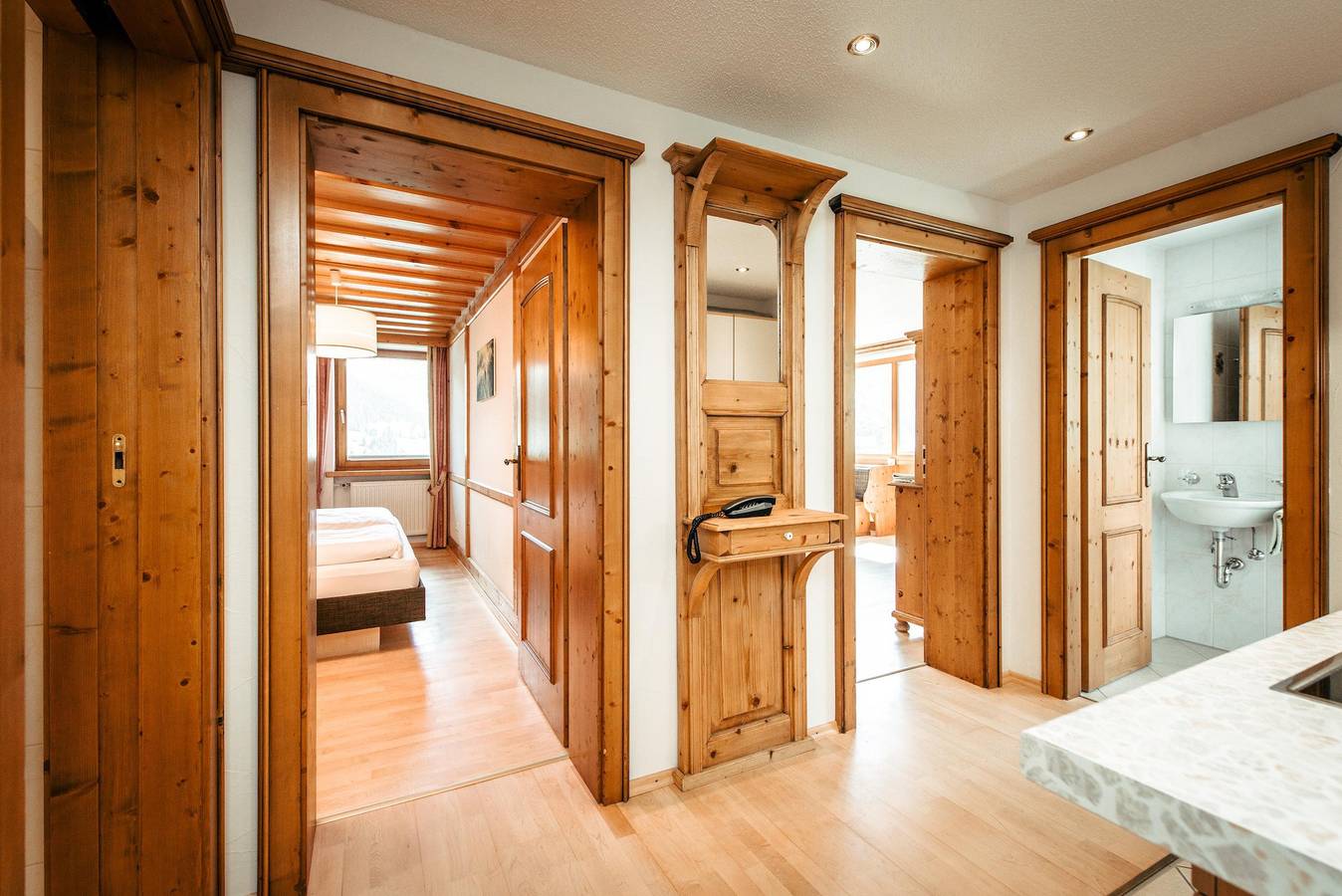 Appartement, douche, Wc, 2 slaapkamers in Mittelberg, Kleinwalsertal